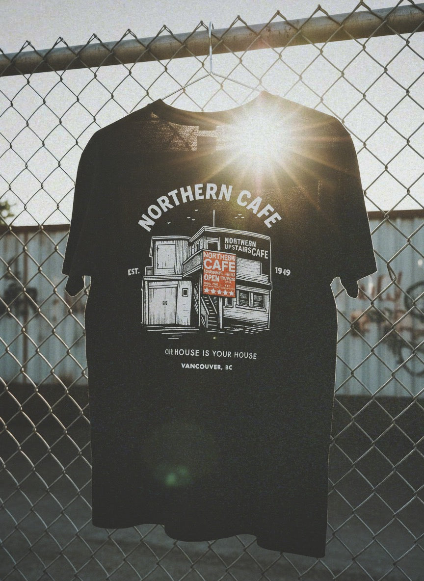 Northern Cafe “Drop 001” Tee – Heritage T-Shirt (Unisex Fit)