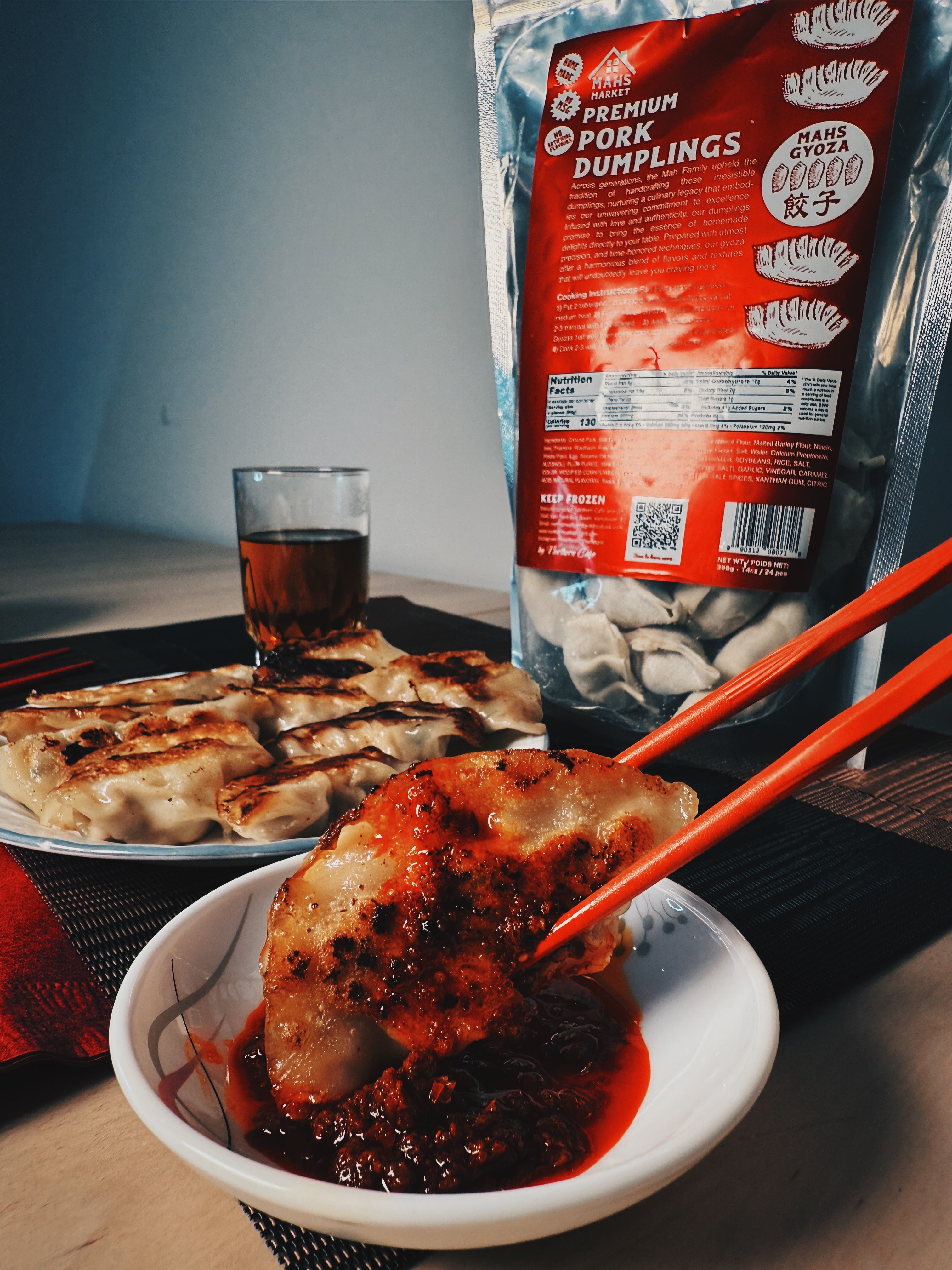 Premium Pork Gyoza Dumplings