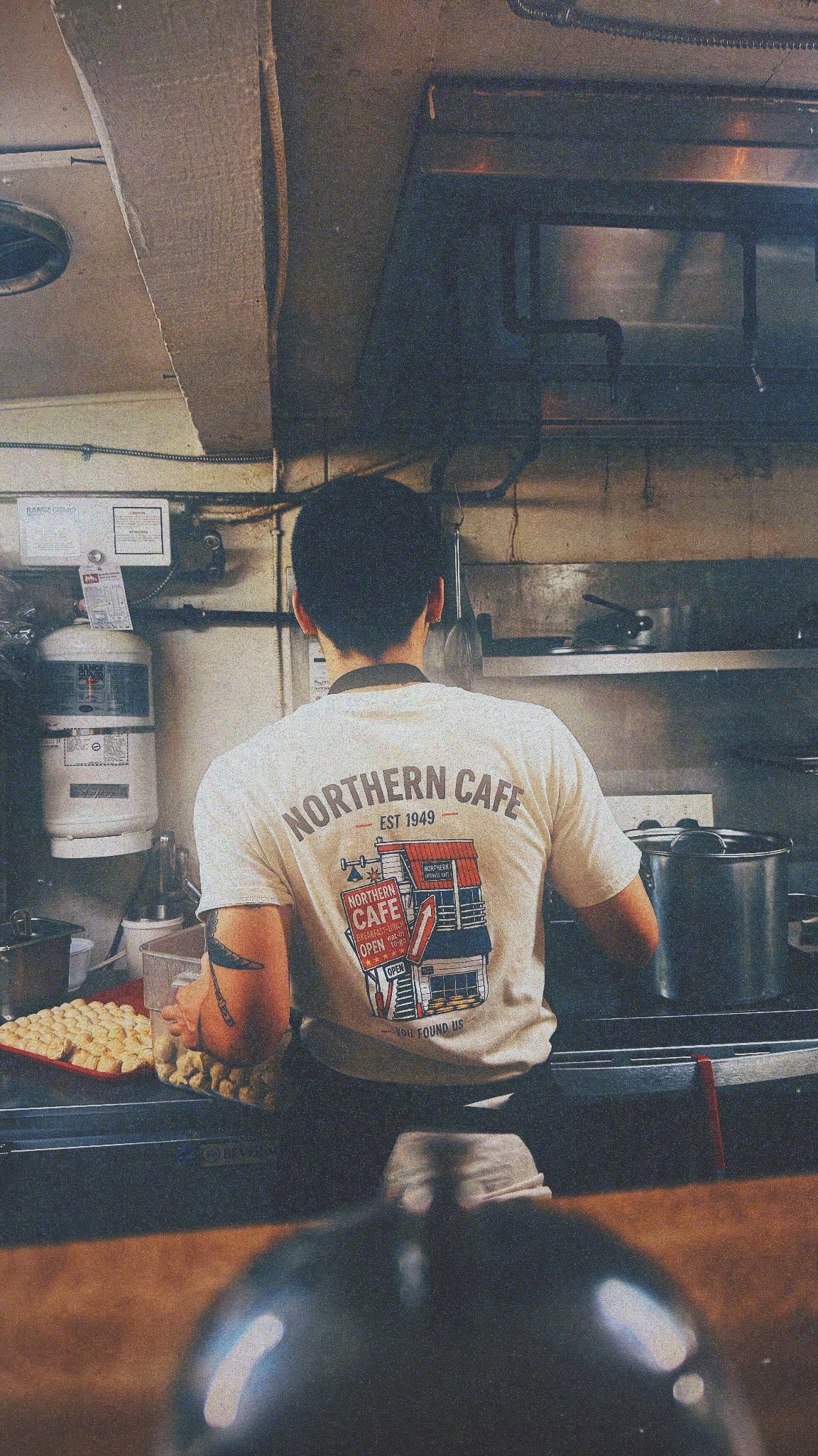 Northern Cafe T-shirt  (Summer Edition) — Drop 003